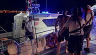 Didim sularında gece yarısı kabusu: Alabora olan teknedeki iki kişi ölümden döndü