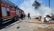 Yatağan’da korkutan dumanlar: Çöplük alan alevlere teslim oldu