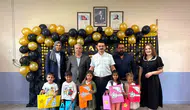 Emirdağ’da karne günü coşkusu: Minik öğrencilerin tatil heyecanına protokol ortak oldu