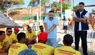 Didim sahillerinde tatilciler için güvenli önlem: Cankurtaranlara özel eğitim