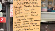 Afyonkarahisar’da vitrin krizi: Kedi meraklılarına mizahi çözüm