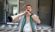 Taburcu olur olmaz zurnasına sarıldı: Doktoruna müzikle teşekkür etti