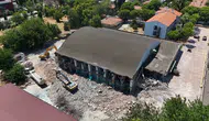 Aydın’da hüzünlü veda: 65 yıllık spor mabedinde kepçeler çalışmaya başladı