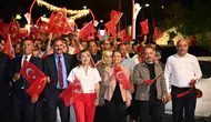 Demirci’de 15 Temmuz ruhu: Kahramanlık ezgileri meydanları inletti