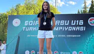 Aydınlı genç yetenekten pistlerde gümüş madalya gururu