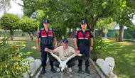 Manisa'da duyarlı vatandaşın şefkat eli: Yaralı leylek hayata tutundu