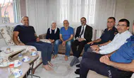 Karacasu’da vefa ziyareti: Devletin kapısı kahramanlarımıza her daim açık