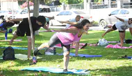 Kuşadası’nda güne zinde başlamanın adresi parklar oldu
