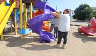 Nazilli’de çocukların yüzü gülecek: Parklar baştan aşağı yenileniyor