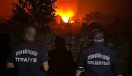 Çine’de orman yangını yerleşim yerinin kapısına dayandı: İtfaiye ekipleri Mutaflar’da teyakkuza geçti