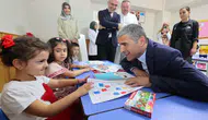 Minik öğrencilerin cami heyecanına Vali Aktaş ortak oldu
