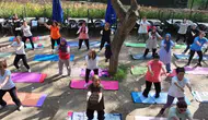 Efeler’de gün batımı huzuru: Pınarbaşı’nda yoga buluşması
