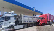 Direksiyon başında kabus: Akaryakıt istasyonunda dehşet anları