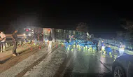 Manisa'da yağmur kazayı beraberinde getirdi: Zincirleme faciada 7 yaralı