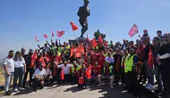 Tarihi Kocatepe’de 100’den Fazla Motosikletli Anlamlı Buluşma
