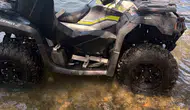 Fethiye'de keyifli gezi kabusa döndü: ATV uçuruma yuvarlandı