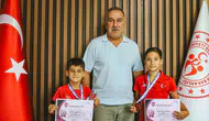 Minderin küçük devleri Aydın’ın gururu oldu: Milli takım yolcusu minik güreşçiler