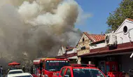 Fethiye'de balık halini dumanlar sardı: İtfaiyeden kritik müdahale