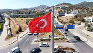 Bodrum’da ay-yıldızlı gurur için hummalı çalışma: Direkler yenilendi
