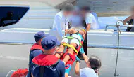 Fethiye açıklarında acil durum: Teknedeki yaralı için zamanla yarıştılar