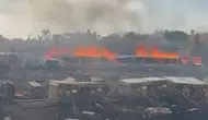 Denizli'de arıcıları yasa boğan yangın: Emekler bir anda kül oldu