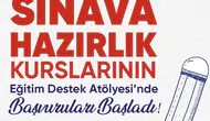Didim’de sınav hazırlığına belediye dokunuşu: Gençlerin rotası Eğitim Destek Atölyesi
