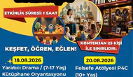 Aydın'da kütüphane şenliği başlıyor: 4 gün boyunca eğlence ve öğrenme bir arada
