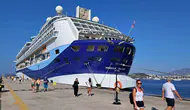 Ege’nin İncisi Bodrum’a Malta Bayraklı Dev Yolcu Gemisi Demir Attı: 2 Bin 540 Kişilik Misafir Kafilesi