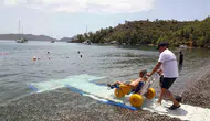 Muğla sahillerinde engelsiz deniz keyfi: 8 ilçede 23 nokta hizmet veriyor