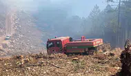 Yılanlı’da Alevlere Hızlı Müdahale: Yangın Büyümeden Söndürüldü