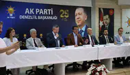 AK Parti Denizli'de çeyrek asır gururu: Milletin emanetiyle geleceğe yürüyoruz