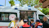 Ege'de deniz üzerinde acil durum: Sahil Güvenlik iki yaralıyı hastaneye yetiştirdi