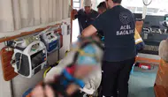 Bodrum açıklarında mavi tur kabusa döndü: Tekne kazasında yaralanan turist hastanelik oldu