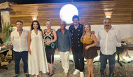 Bodrum'da karpuzlu sürpriz: Ekin Akkaş'ın doğum gününde alışılmadık kutlama