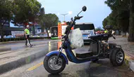 Denizli’de yağışlı havada feci kaza: Elektrikli motosiklet sürücüsü otobüsün altında can verdi