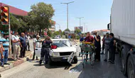 Kula’da korkutan kavşak kazası: Bir kişi hastanelik oldu