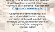 Merkezefendi’de kütüphane mesaisi uzadı: Açılış tarihi revize edildi