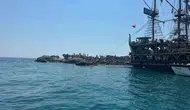 Ölüdeniz açıklarında korku dolu anlar: 100 yolcu ölümden döndü