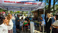 Menteşe'de sağlık seferberliği: Meydanda ücretsiz tarama hizmeti