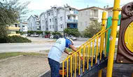 Didim’de yeşil alanlara estetik dokunuş: Parklar yenileniyor