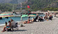 Fethiye'de takvimler eylülü gösterse de yazın ateşi sönmüyor
