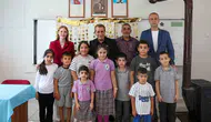 Başkan Yetişkin’den öğrencilere unutulmaz okul başlangıcı
