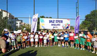 Didim’de spor dolu yazın finali: Genç yetenekler sertifikalarıyla gururlandı