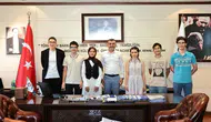 Denizli’nin gurur tablosu başkanlık makamında: YKS şampiyonlarına özel ağırlama