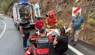 Göcek Tünel Üstü’nde korku dolu anlar: Hurdaya dönen araçtan sağ çıkarıldı
