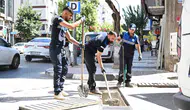 Manisa'da yağış mesaisi: Izgaralar kışa hazırlanıyor