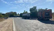 Aydın'da okul çevresinde korku dolu anlar: Alevlere kazma ve kürekle siper oldular