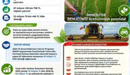 Denizli tarımında devrim: 92 projeye milyonluk su tasarrufu desteği