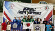 Aydınlı sporcuların Hemsball zaferi: Kürsüyü rakiplerine bırakmadılar
