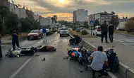 Umurlu yolunda sabah saatlerinde korkutan kaza: Üç kişi yaralandı